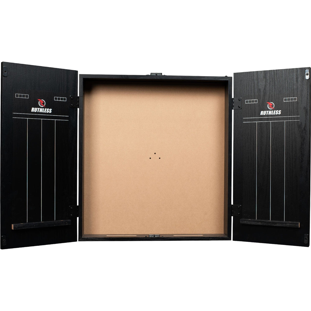 Ruthless Dartboard Cabinet - Square Design - RipTorn - Black & Blue