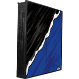 Ruthless Dartboard Cabinet - Square Design - RipTorn - Black & Blue