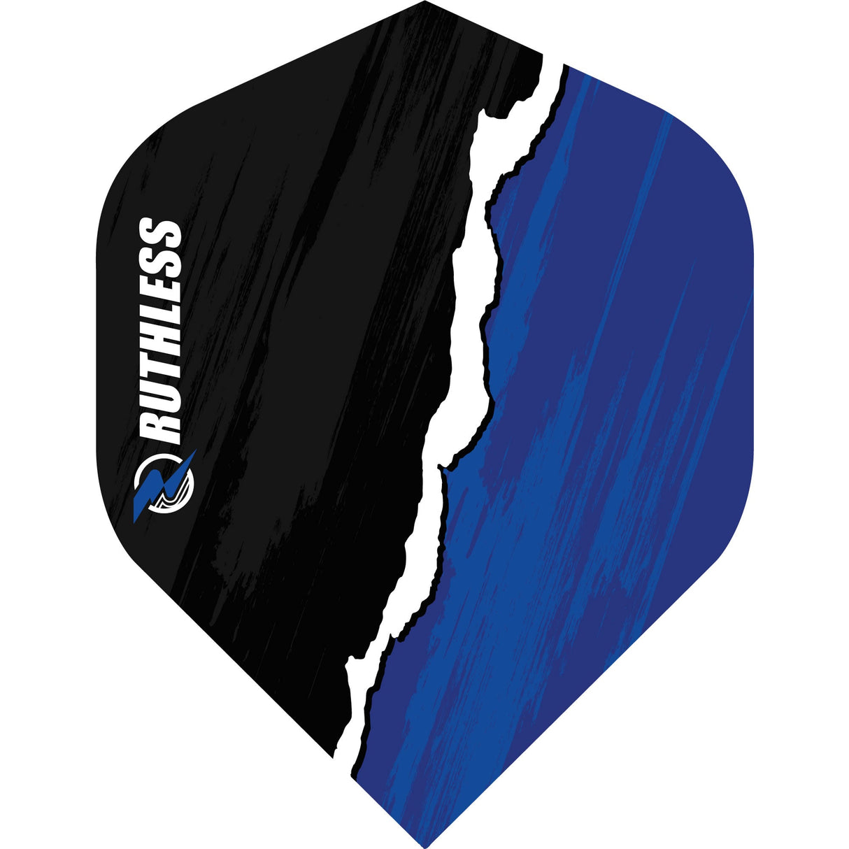 Ruthless RipTorn Dart Flights - Std - Nr. 2 - Schwarz