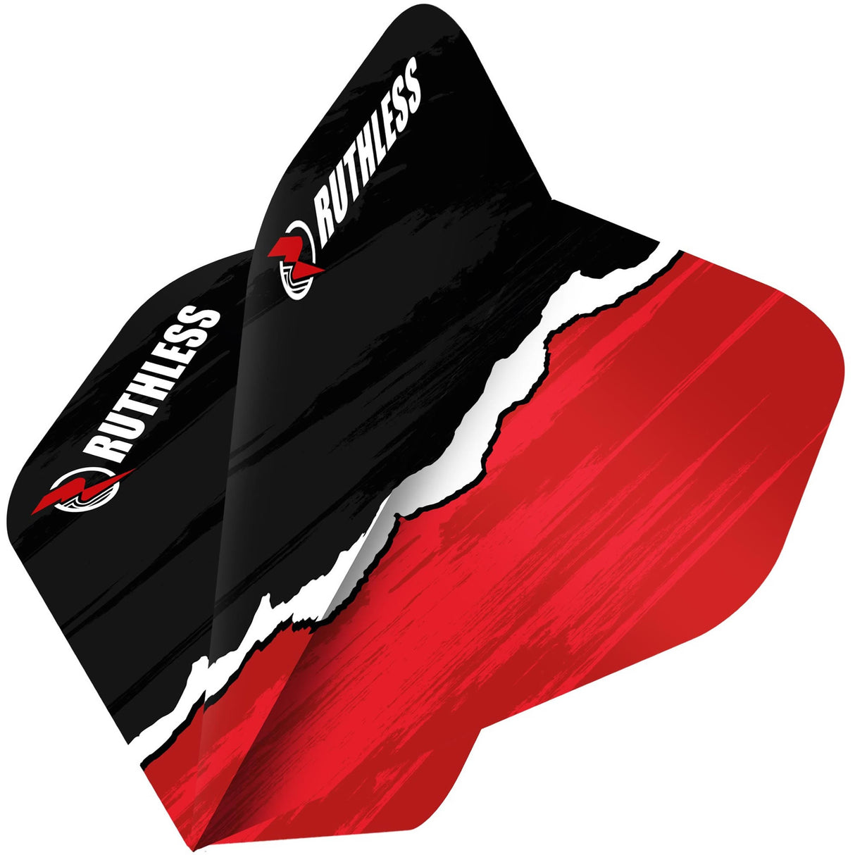 Ruthless RipTorn Dart Flights - Std - Nr. 2 - Schwarz