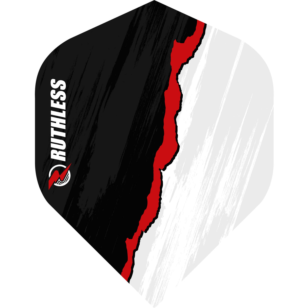 Ruthless RipTorn Dart Flights - Std - Nr. 2 - Schwarz